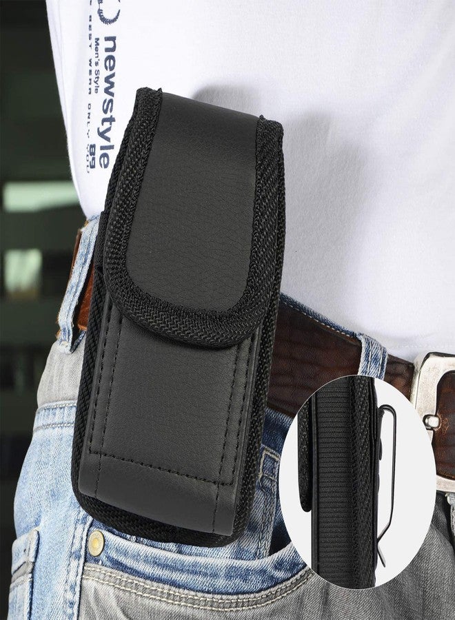Mocotto Flip Phone Case,with Belt Loop Clip Magnetic Closure Leather Wallet Case for Alcatel Go,TCL Flip 4/3, Blu Cingular Flex 2,Consumer Cellular IRIS, Nokia 2720 2760 2780,Leather - Image 5